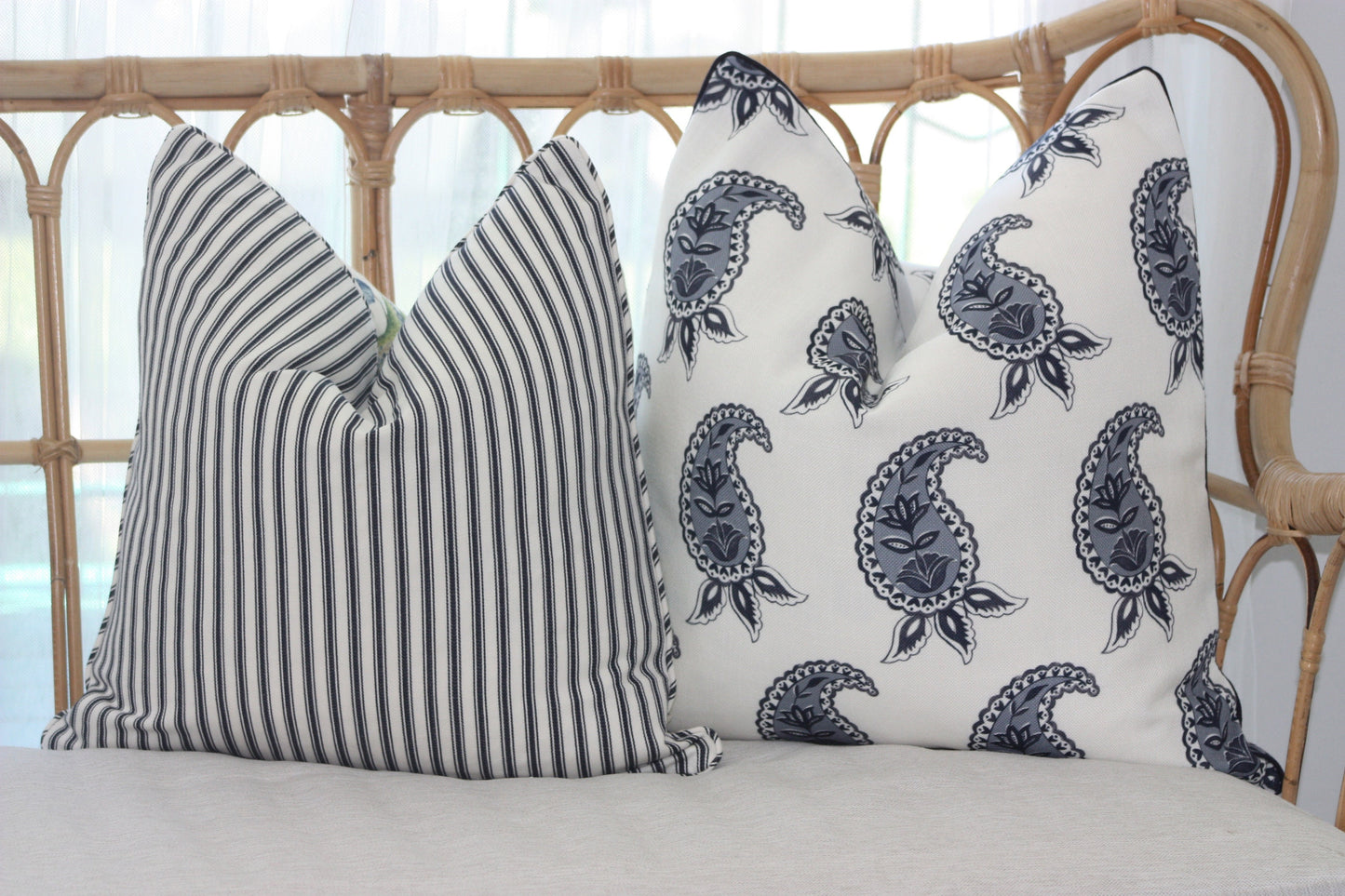 Hampton Style Duckegg cover by Warwick Fabrics