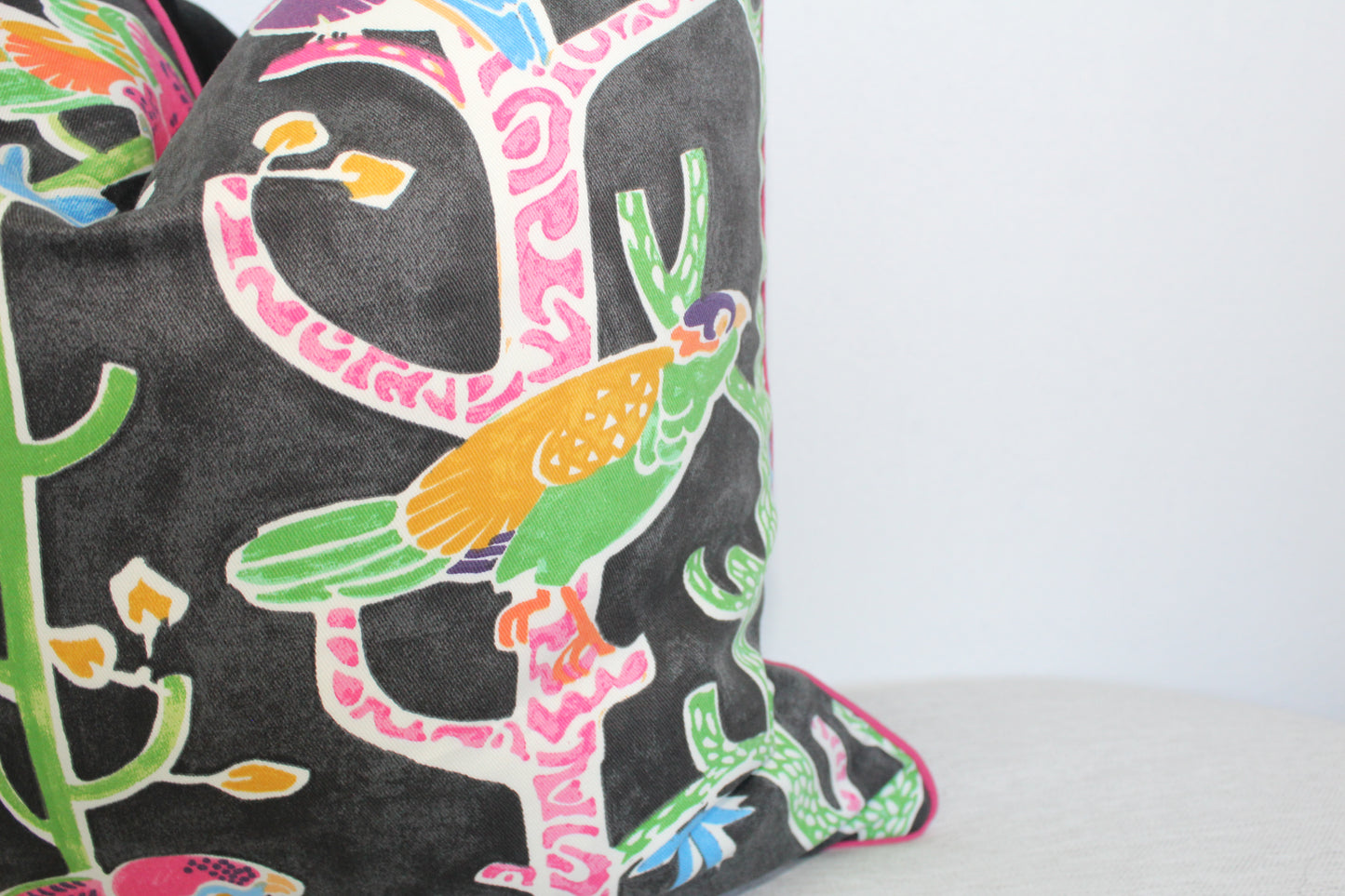 Little birds in trees Cushion covers