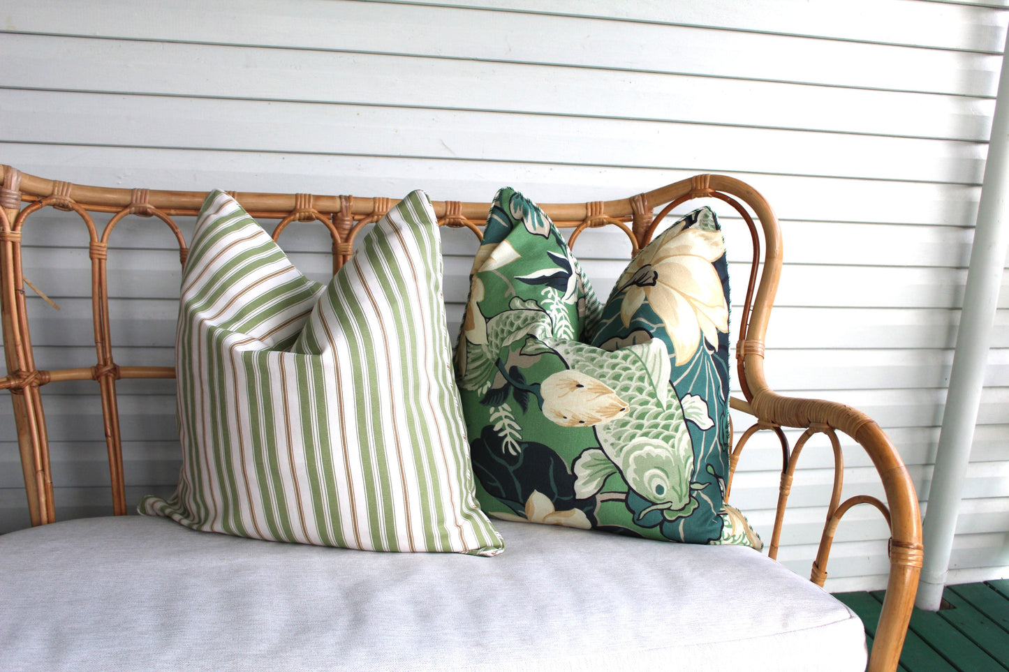 Koi Fish cushion covers by P Kaufmann