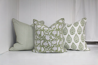 Olive Green Mini Floral by Laura & Kiran