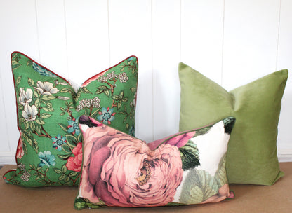 Floral Hot Pink Cushion covers