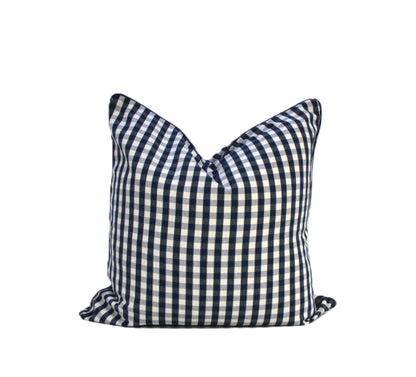 Nelson Navy Check by Acacia Textiles