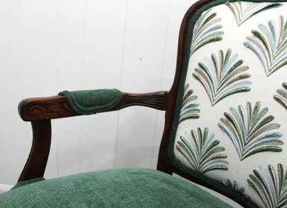 Timber Solid Frame Victorian Chair