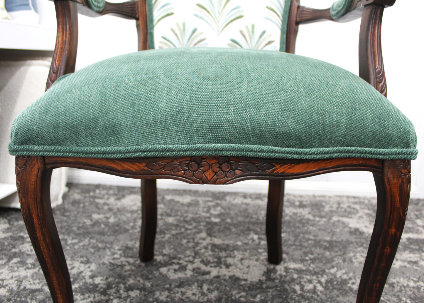 Timber Solid Frame Victorian Chair