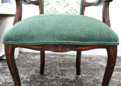 Timber Solid Frame Victorian Chair