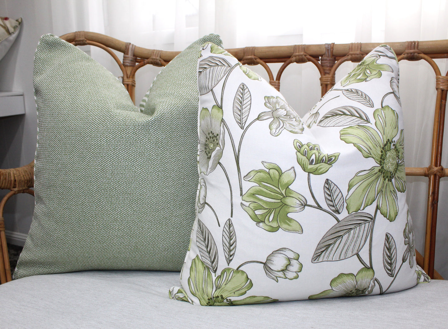 Brooklyn Reversible Cushion Covers by Warwick Fabrics