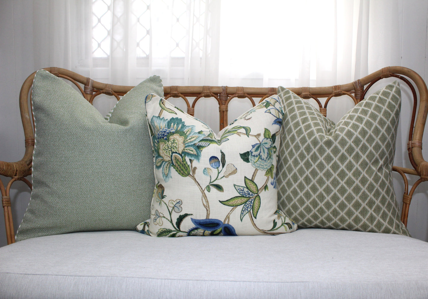 Brooklyn Reversible Cushion Covers by Warwick Fabrics