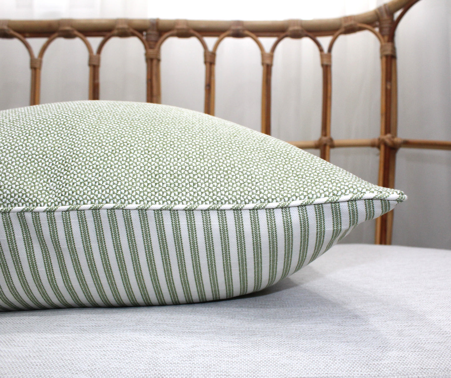 Brooklyn Reversible Cushion Covers by Warwick Fabrics