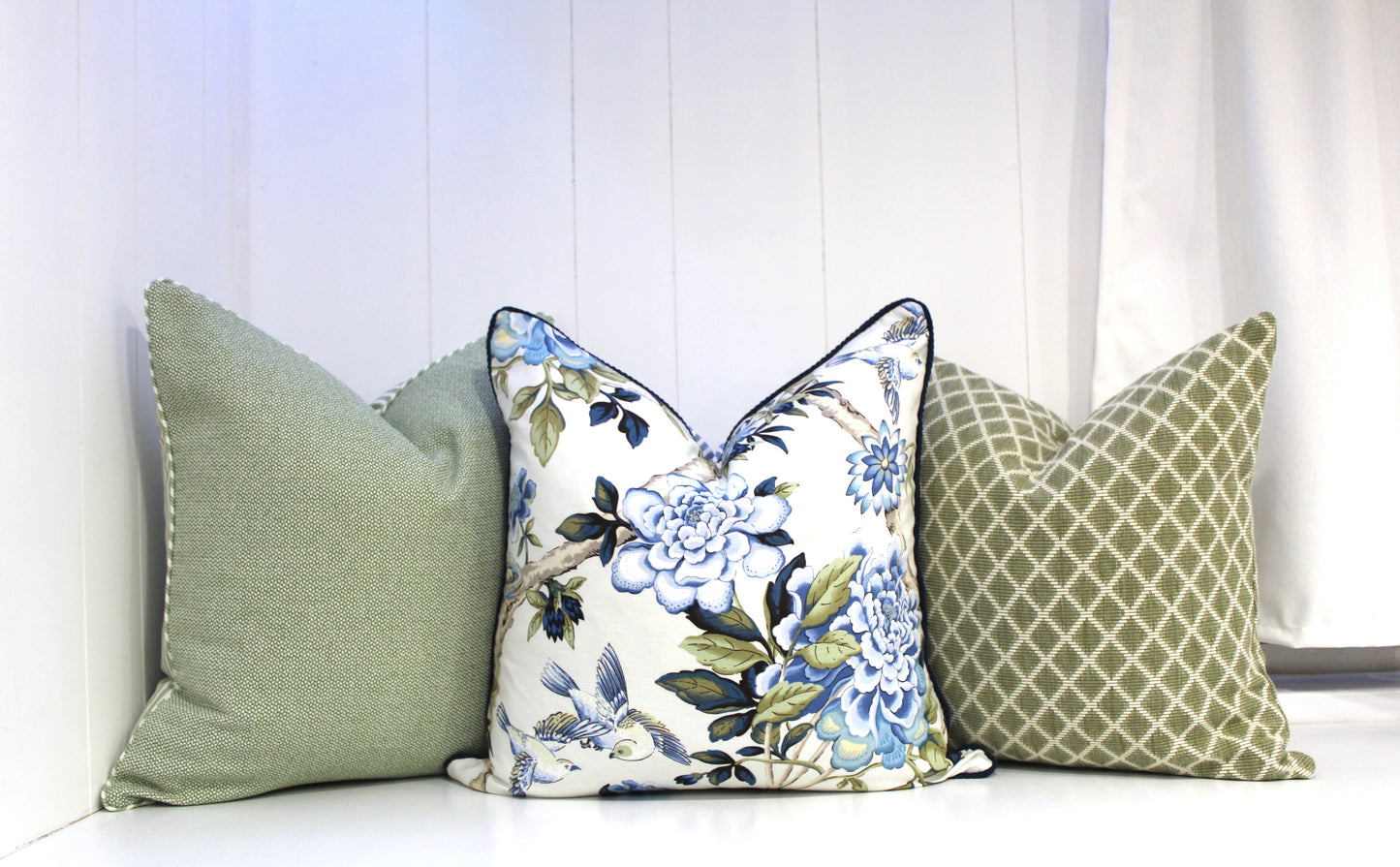 Brooklyn Reversible Cushion Covers by Warwick Fabrics