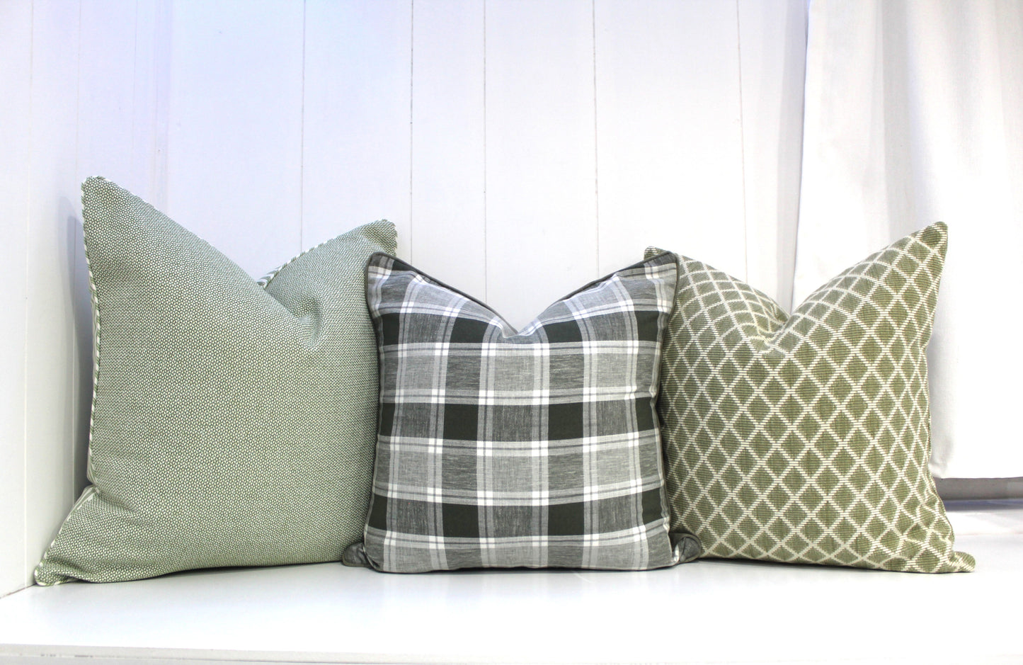 Brooklyn Reversible Cushion Covers by Warwick Fabrics