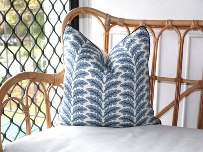 Woodcote Navy Misty Olive Green  Cushion covers