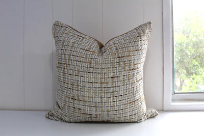 Gold weave Cushion covers