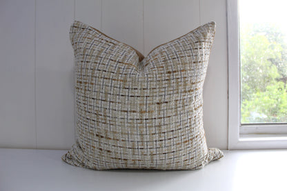 Gold weave Cushion covers