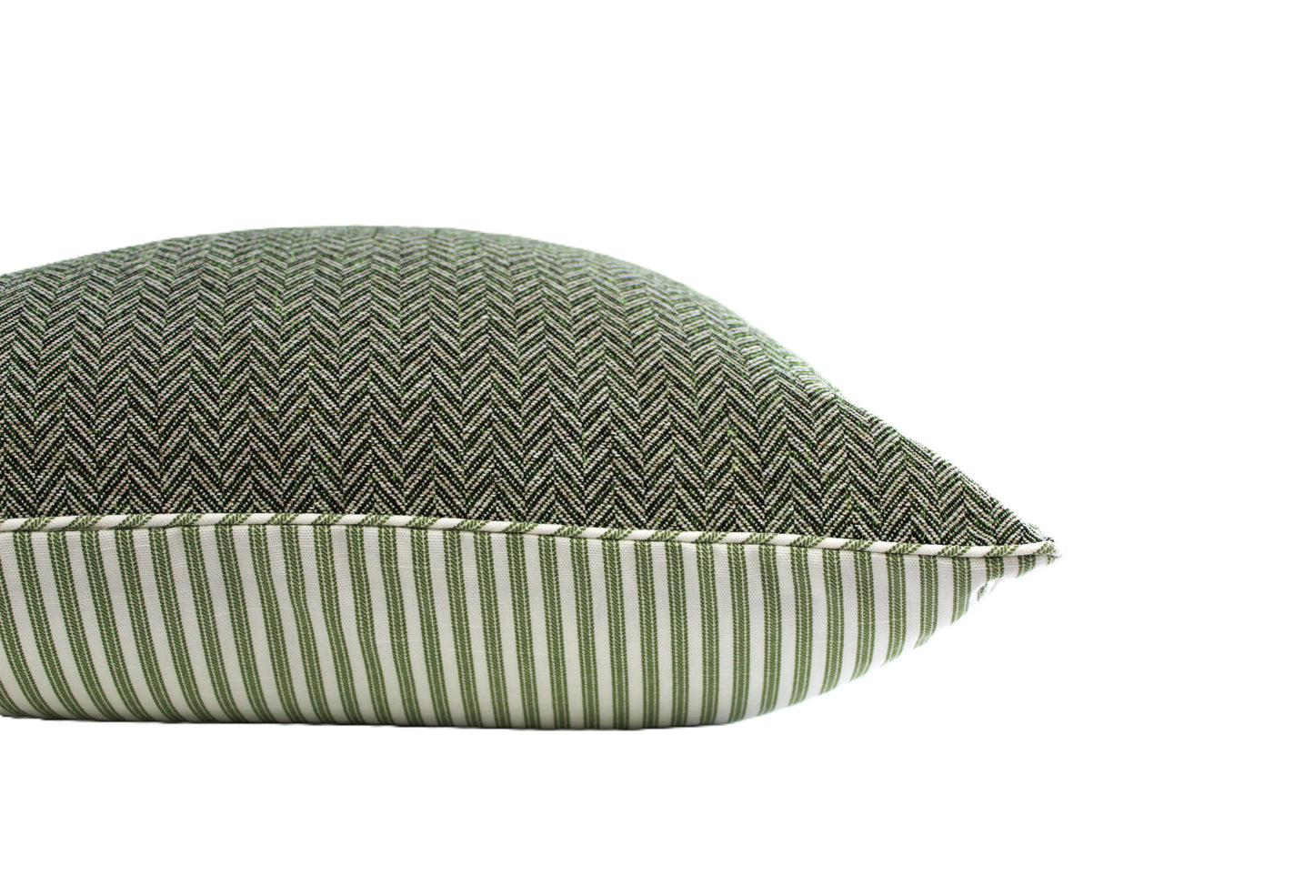 Coney Olive Reversible Cushion Covers by Warwick Fabrics