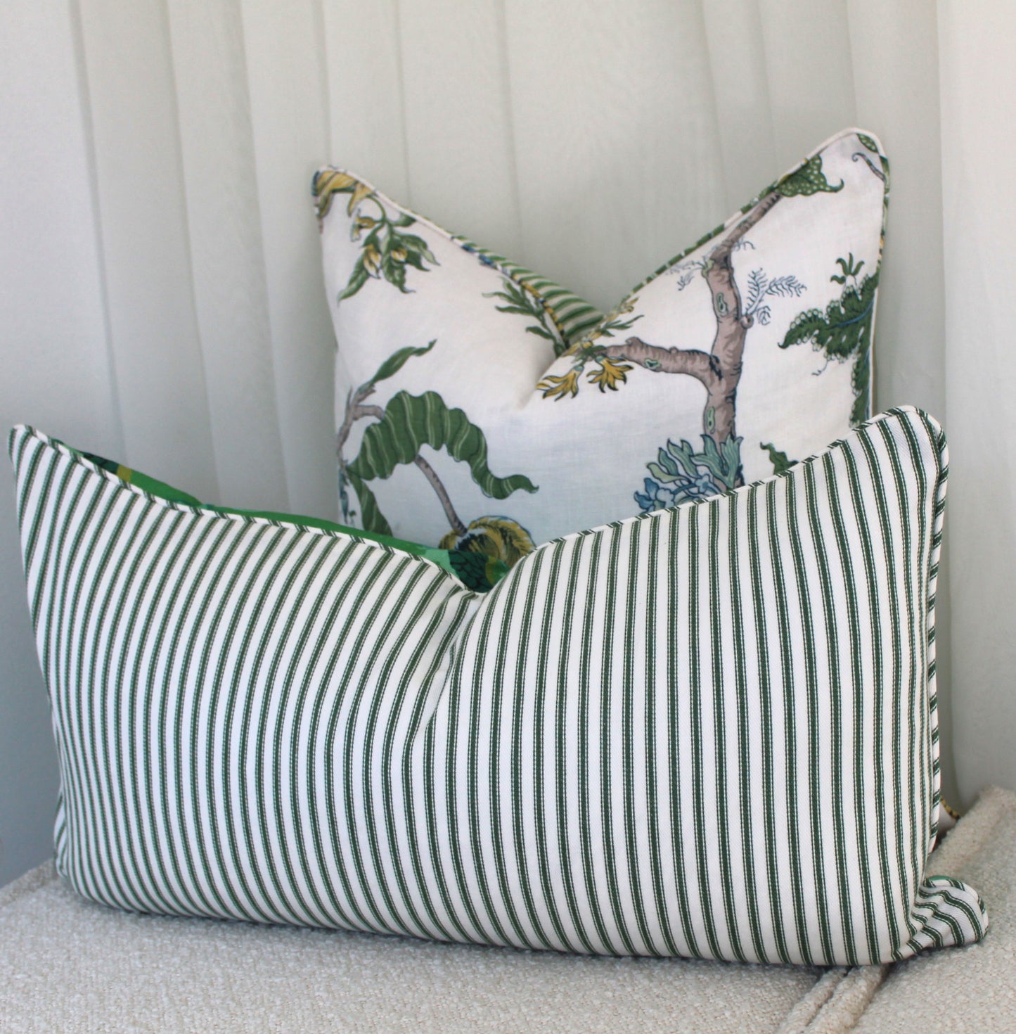 Jai Green Dragon Cushion cover