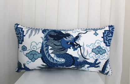 Jai Green Dragon Cushion cover