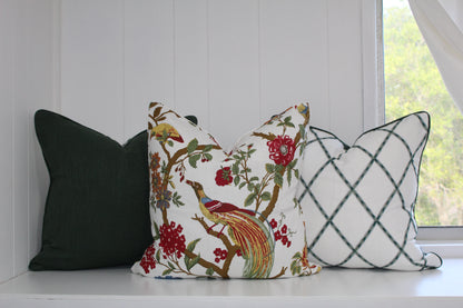 AUBREY Forest Embroidered Cushions covers