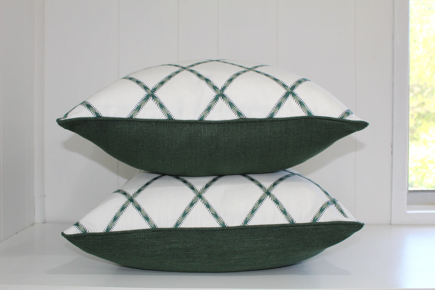 AUBREY Forest Embroidered Cushions covers