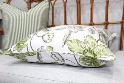 Sage Floral Cushion Covers by Laura & Kiran