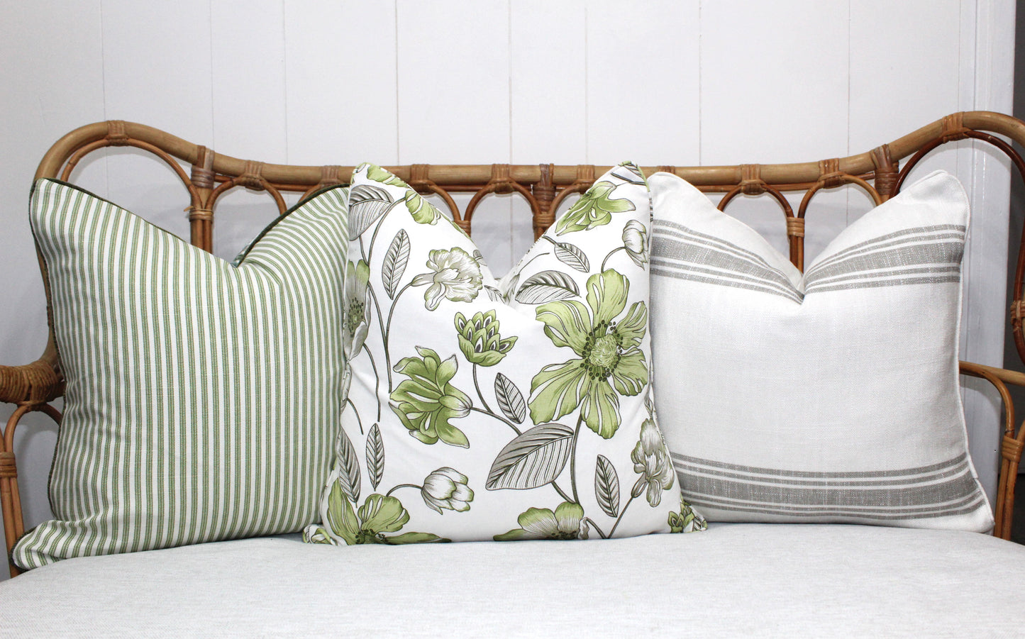 Orange Floral Cushion Covers by Laura & Kiran