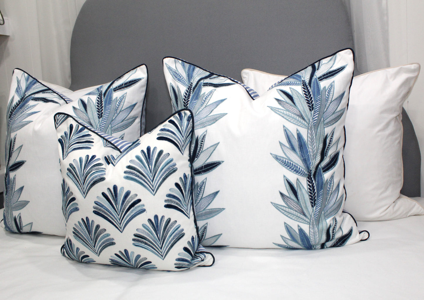 Shine On Embroidered Cushion Cover