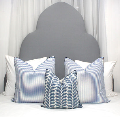 Woodcote Navy Misty Olive Green  Cushion covers