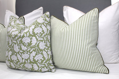 Olive Green Mini Floral by Laura & Kiran