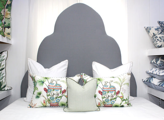 Pair of Thibaut Tropical Fantasy Cream F95768