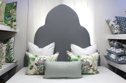 Pair of Thibaut Tropical Fantasy Cream F95768