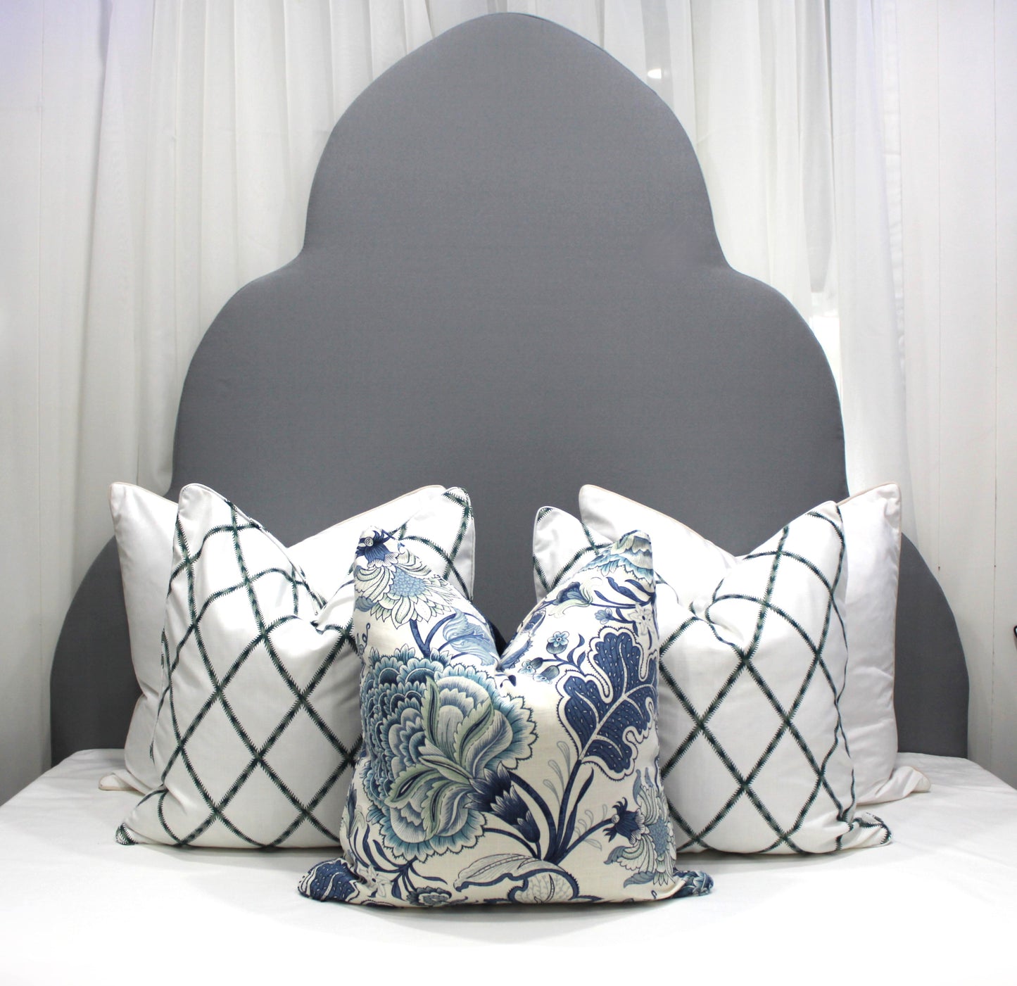 AUBREY Forest Embroidered Cushions covers