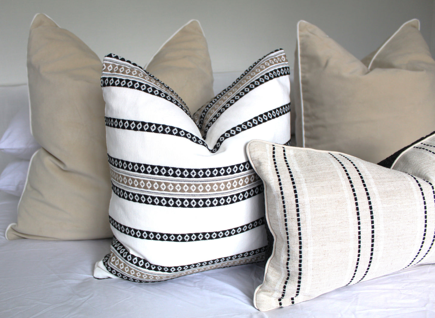 Finnish Stripe Cushion covers by Laura & Kiran