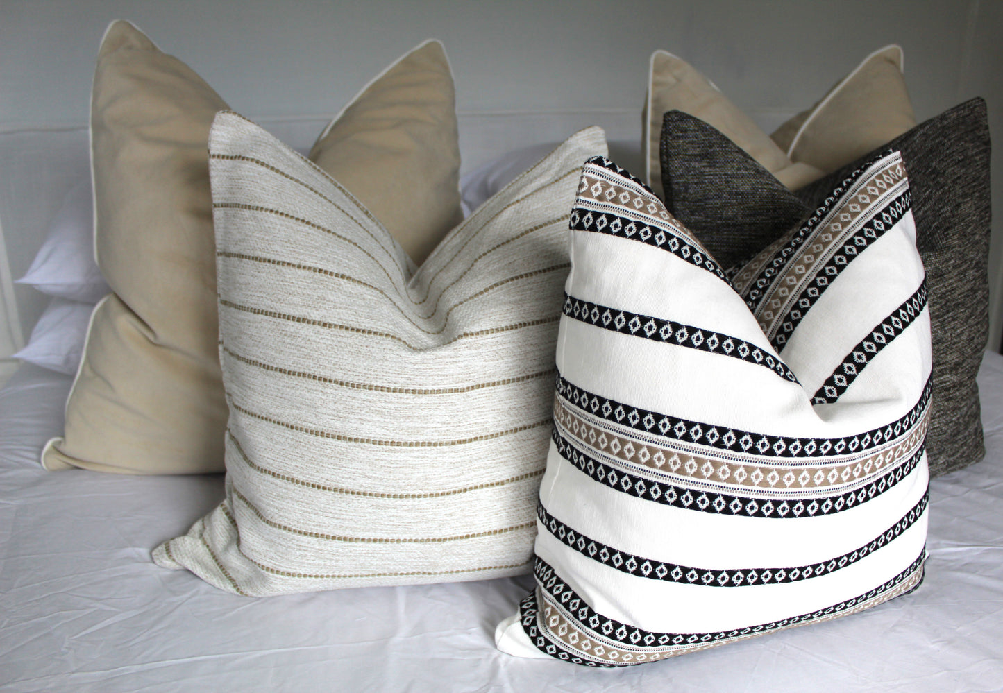 Finnish Stripe Cushion covers by Laura & Kiran