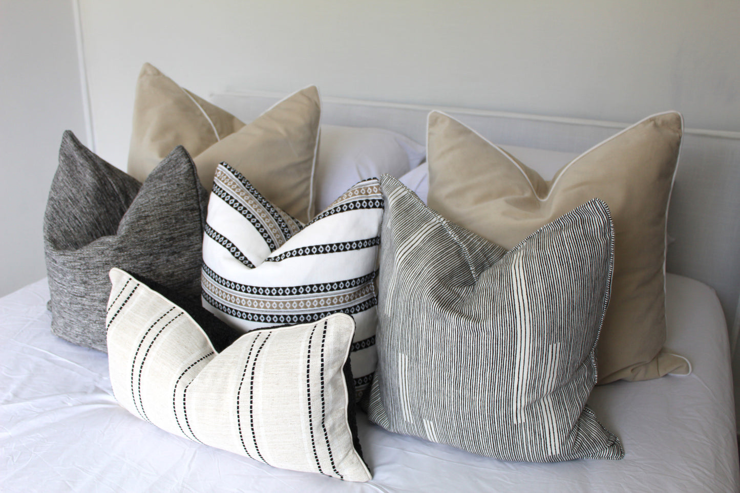 Finnish Stripe Cushion covers by Laura & Kiran