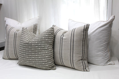 Striped Country Style cushion covers