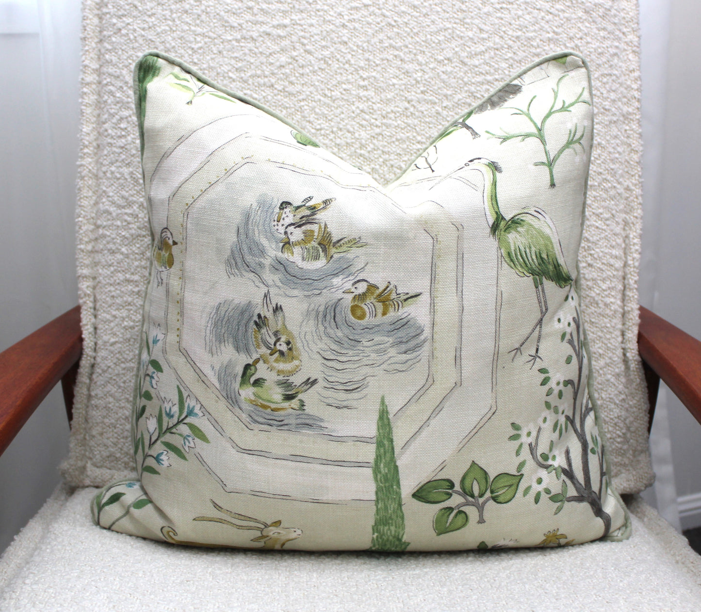 Sultan's Garden from Sanderson Cushion covers