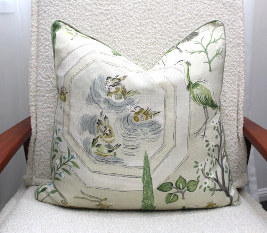 Sultan's Garden from Sanderson Cushion covers