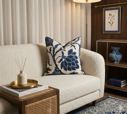 Nightingale Linen Cushion Covers