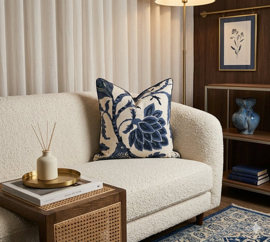 Nightingale Linen Cushion Covers