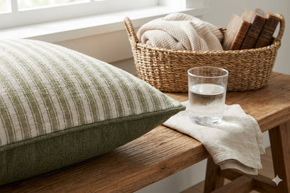 Sawyer Moss Cushion Covers by Warwick Fabrics