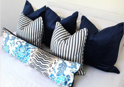 Pair of Exotic Wild Tiger Centered Cushion covers by P Kaufmann