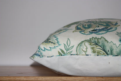 Seafoam Floral Cushion Covers 30x50