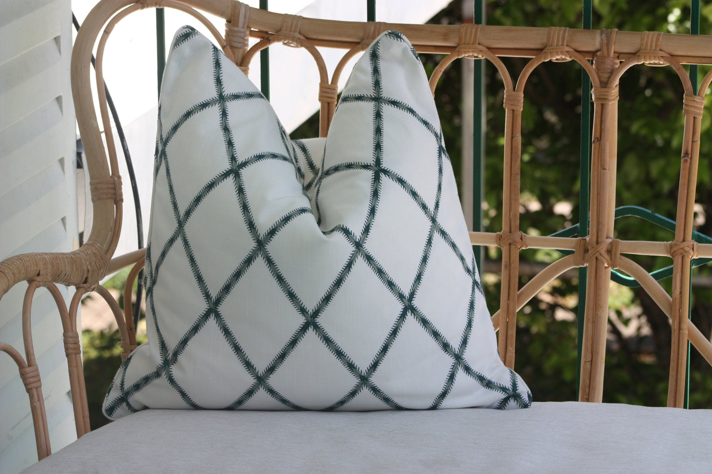 AUBREY Forest Embroidered Cushions covers