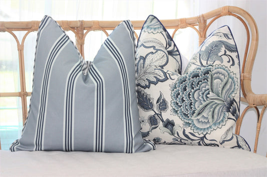 Hampton Style Duckegg cover by Warwick Fabrics
