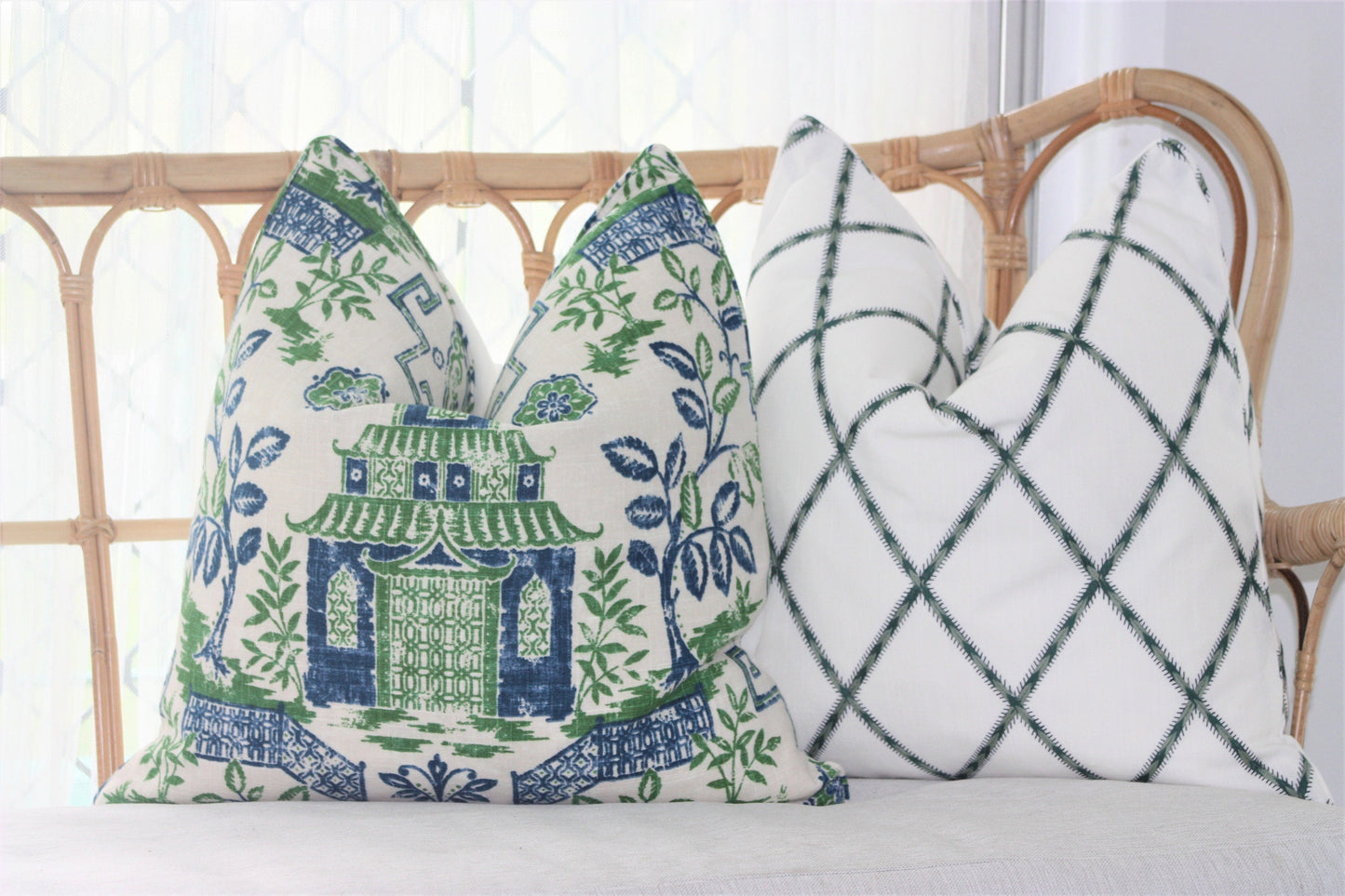 AUBREY Forest Embroidered Cushions covers