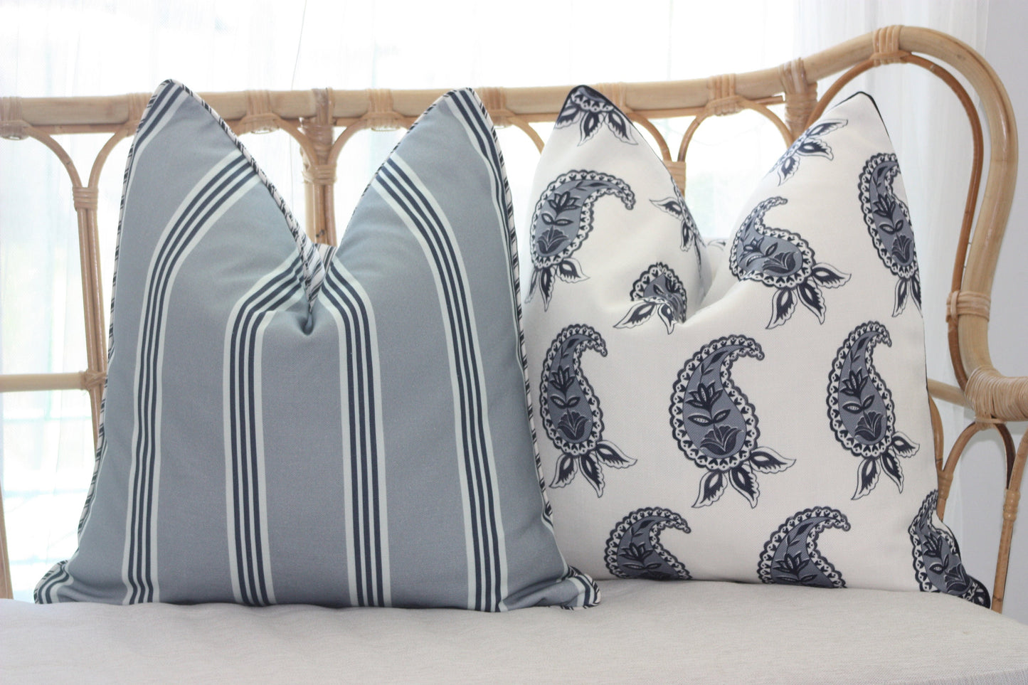 Hampton Style Duckegg cover by Warwick Fabrics