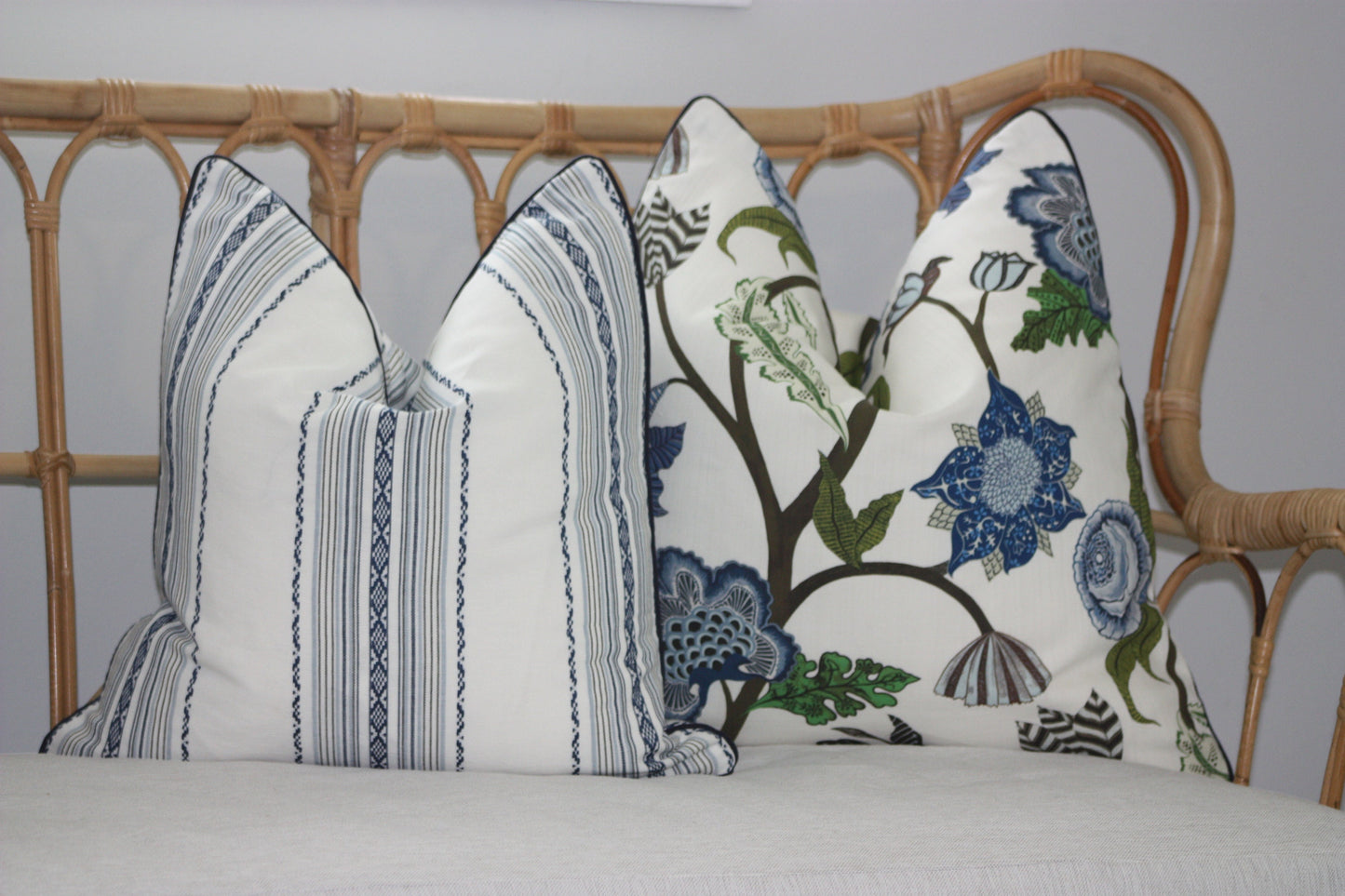 Palampore Pacific Cushion Covers by Lacefield Fabrics