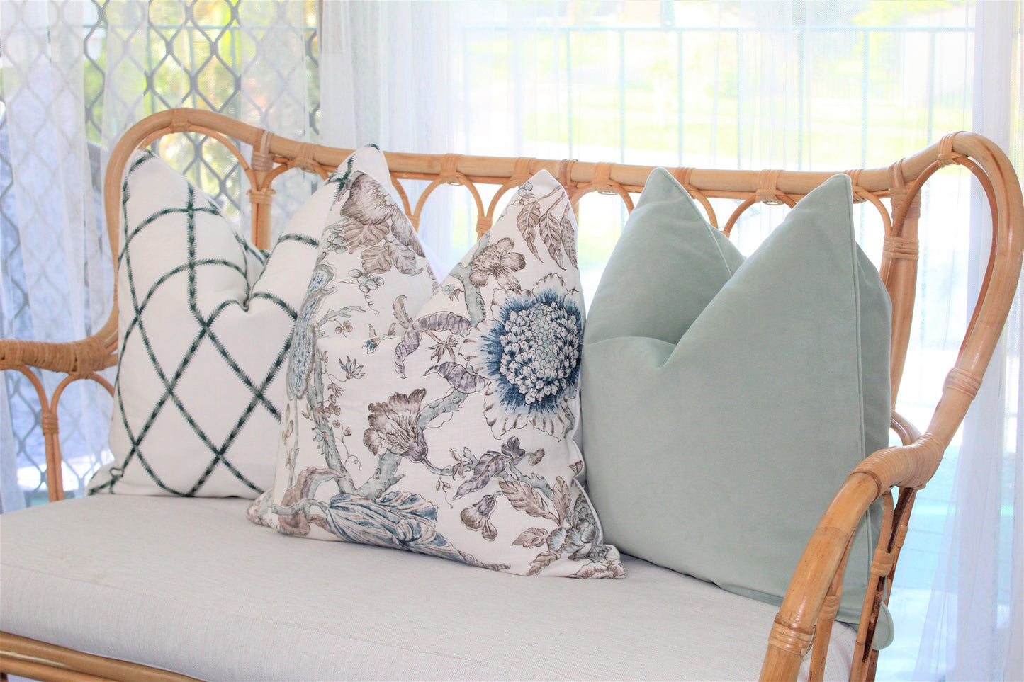 AUBREY Forest Embroidered Cushions covers