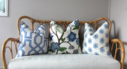 Palampore Pacific Cushion Covers by Lacefield Fabrics