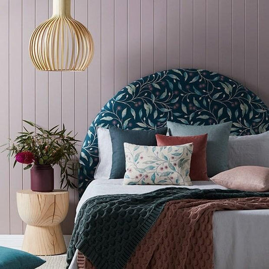 Hepburn Eucalyptus cushion covers by Warwick Fabrics