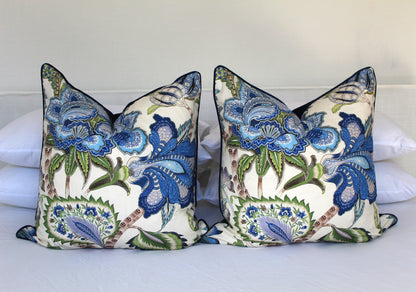 Mayleen Peacock Cushion Cover by  P Kaufmann (30x50)